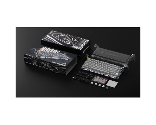 Клавіатура GravaStar Mercury K1 Pro TKL Wireless/Bluetooth/USB UA Grey (GSK1PRO_GRY)