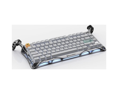 Клавіатура GravaStar Mercury K1 Pro TKL Wireless/Bluetooth/USB UA Grey (GSK1PRO_GRY)