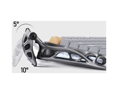 Клавіатура GravaStar Mercury K1 Pro TKL Wireless/Bluetooth/USB UA Grey (GSK1PRO_GRY)