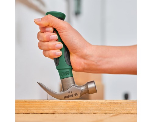 Молоток Bosch 225г, 16.6см, руків'я скловолокно (1.600.A02.ZA3)