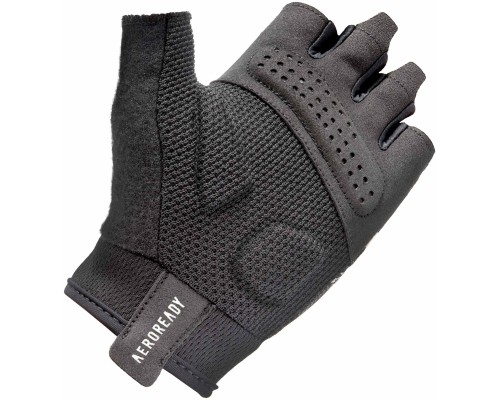 Рукавички для фітнесу Adidas Essential Training Gloves ADGB-15002AB чорний, сірий M (885652026956)