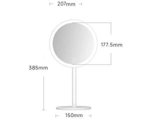 Дзеркало Xiaomi DOCO Daylight Mirror White (DM005)