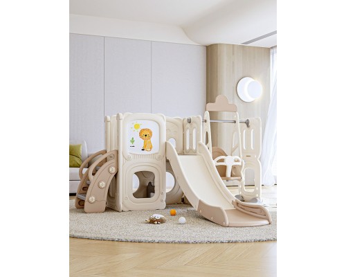 Ігровий майданчик Mealux Castle (KD-B014 White / Brown)