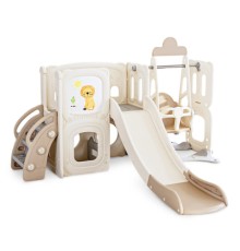 Ігровий майданчик Mealux Castle (KD-B014 White / Brown)