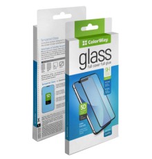 Скло захисне ColorWay 9H FC glue Samsung Galaxy A07 black (CW-GSFGSGA075-BK)