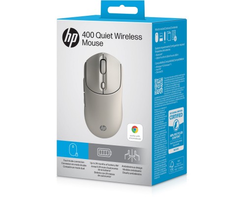 Мишка HP 400 Quiet Wireless/Bluetooth Maple (AZ7B6AA)
