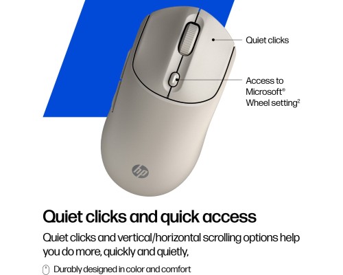 Мишка HP 400 Quiet Wireless/Bluetooth Maple (AZ7B6AA)