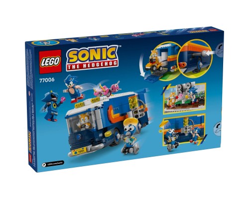 Конструктор LEGO Sonic та командна вантажівка (77006)