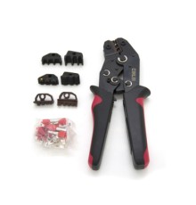 Затиск для клем CINLINELE Black-red + насадки 06 -0.5-6mm2, 02С -0.5-2.5mm2, 16WF -6-16mm2 (Cinlin-06-02C-16WF)