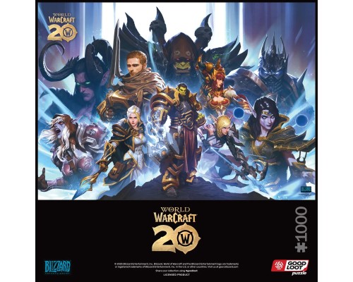 Пазл GoodLoot World of Warcraft 20th Anniversary 1000 ел. (5908305249627)