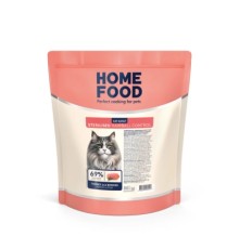 Сухий корм для кішок Home Food Hairball control For sterilised з індичкою та ягодами 200 г (4820290090101)