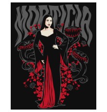 Картина по номерам Santi Wednesday Morticia Addams 40х50 см (954423)
