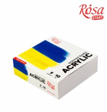 Акрилові фарби Rosa START Ukraine 9 x10 мл (4823098531043)