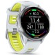 Смарт-годинник Garmin Forerunner 970, Whitestone/Amp Yellow, GPS (010-02969-11)