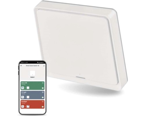 Розумний вимикач EMOS H5011 1 button ZigBee 3.0 White (H5011)