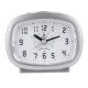 Настільний годинник Lowell будильник, сріблятий (JA7105S)
