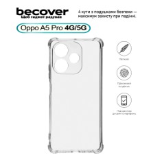 Чохол до мобільного телефона BeCover Anti-Shock Oppo A5 Pro 4G/5G Clear (713813)