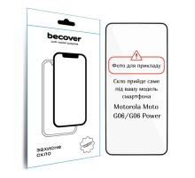 Скло захисне BeCover Motorola Moto G06 / G06 Power 4G Black (714364)