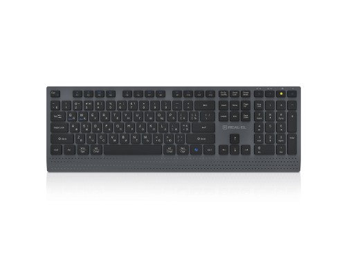 Клавіатура REAL-EL RK-715W Wireless/Bluetooth Black/Gray (EL123100051)