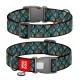 Нашийник для тварин WAUDOG Nylon з QR адресником 