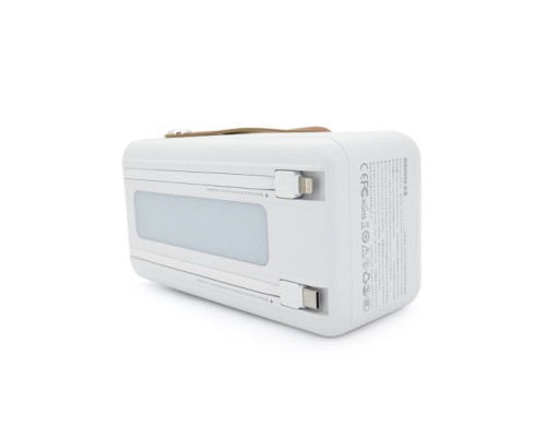 Батарея універсальна Remax 60000mAh, 22.5W, PD+QC, 2*USB+Type-C+Lightning, Black/White (RPP-565)