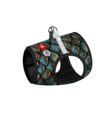 Шлея для собак WAUDOG Clothes м'яка з QR адресником 