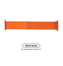 Ремінець до смарт-годинника Armorstandart Nylon Band для Apple Watch 42 (Series 10)/41/40/38 Orange C (ARM57848)