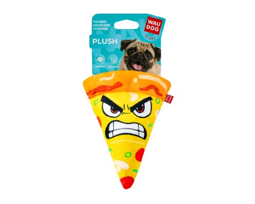 Іграшка для собак WAUDOG Fun Plush Піца (6251)