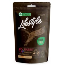 Ласощі для котів Nature's Protection Lifestyle Rabbit with blueberries 75 г (SNK46148)