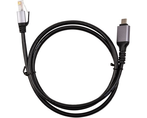 Дата кабель USB-C to RJ45 Ethernet 1.0m PowerPlant (CA914913)