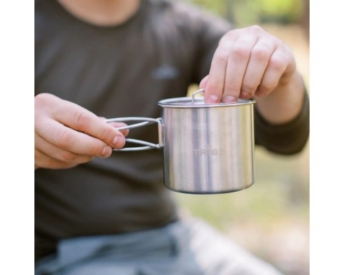 Чашка туристична Tribe Camping Cup 600 мл (T-FA-0012-metal)