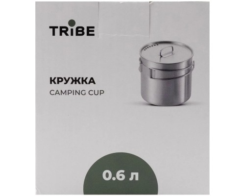 Чашка туристична Tribe Camping Cup 600 мл (T-FA-0012-metal)