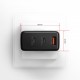 Зарядний пристрій AXAGON 1xUSB + 2xUSB-C 100W QC4+ PD3.0 PPS black (ACU-DPQ100)