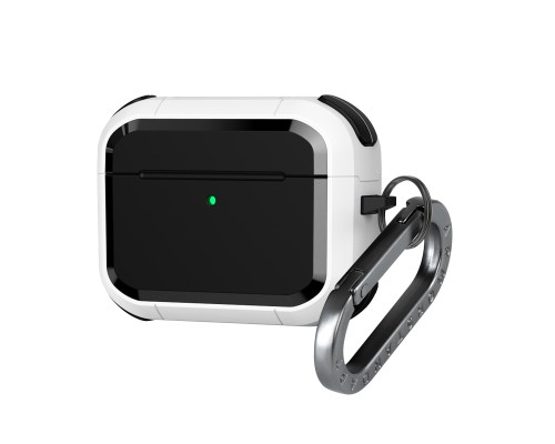 Чохол для навушників Armorstandart Panzer для Apple Airpods Pro 3 White (ARM88290)