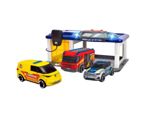 Спецтехніка Dickie Toys набір Рятувальна станція (3716027)
