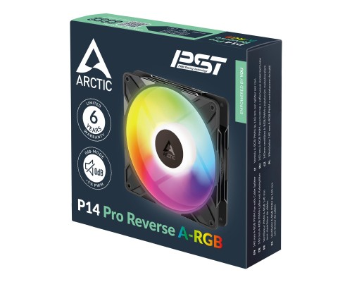 Кулер до корпусу Arctic P14 PRO REVERSE A-RGB (ACFAN00323A)