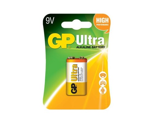 Батарейка Gp Крона Ultra Alcaline 6LF22 / 6LR61 9V * 1 (1604AU-5UE1 / 4891199034688) 