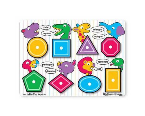 Розвиваюча іграшка Melissa&Doug Геометрические фигуры (MD3285) Розвиваюча іграшка Melissa&Doug Геометрические фигуры (MD3285)