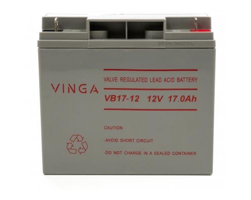 Батарея до ДБЖ Vinga 12В 17 Ач (VB17-12) 