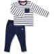 Набір дитячого одягу E&H в смужку із кишенькою (8999-74B-blue)