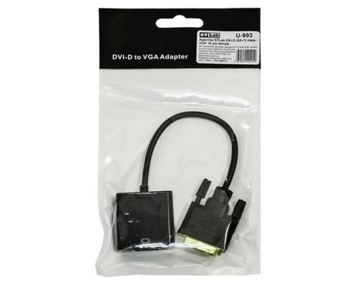 Перехідник DVI-D (24+1) to VGA ST-Lab (U-993)