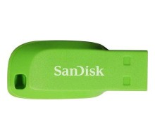USB флеш накопичувач SanDisk 16GB Cruzer Blade Green USB 2.0 (SDCZ50C-016G-B35GE) 