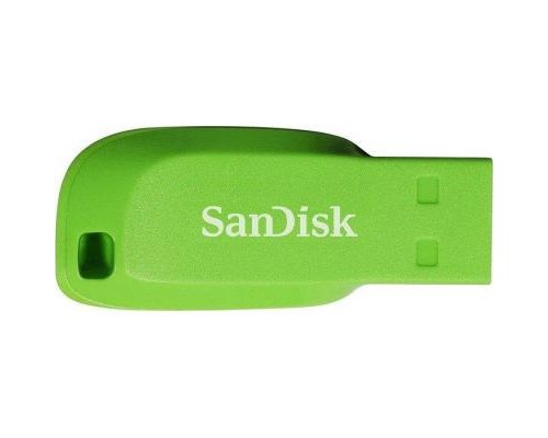 USB флеш накопичувач SanDisk 16GB Cruzer Blade Green USB 2.0 (SDCZ50C-016G-B35GE) 