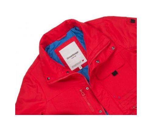 Куртка дитяча Snowimage парка з капюшоном (SICMY-P402-158B-red)