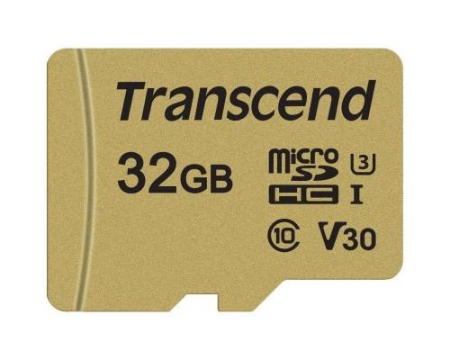 Карта пам'яті Transcend 32GB microSDHC class 10 UHS-I U3 V30 (TS32GUSD500S) Карта пам'яті Transcend 32GB microSDHC class 10 UHS-I U3 V30 (TS32GUSD500S)