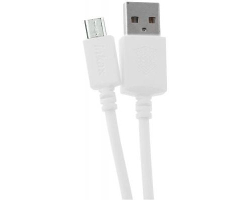 Дата кабель USB 2.0 AM to Micro 5P 2.0m CK-08 White Inkax (F_62189)