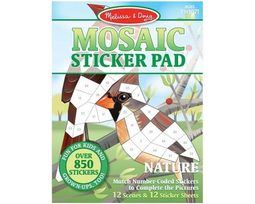 Набір для творчості Melissa&Doug Мозаїчні наклейки Природа (MD30162)