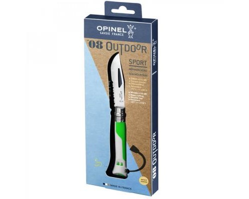 Ніж Opinel №8 Outdoor White/Green (002319)
