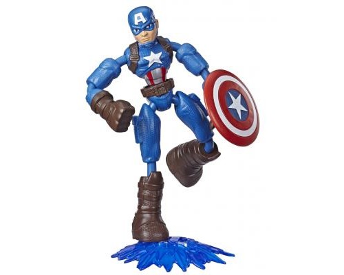 Фігурка для геймерів Hasbro Avengers Bend and flex Капітан Америка (E7377_E7869)