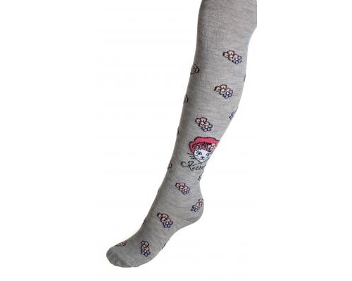 Колготки дитячі UCS Socks з котиком (M0C0301-2121-3G-gray)